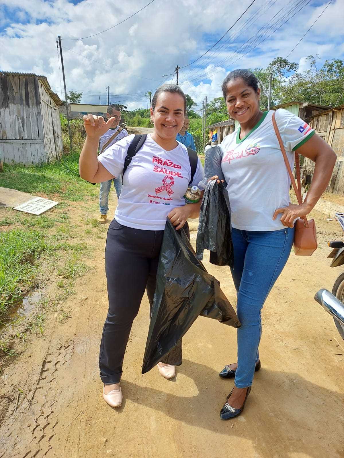 Camacã: Equipe de Endemias realiza trabalho de orientação e prevenção contra a Dengue